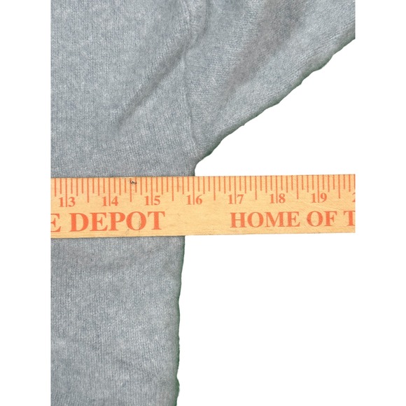 The Group Babaton Light Blue V Neck Cashmere Cropped Sweater 2XS - Picture 6 of 6